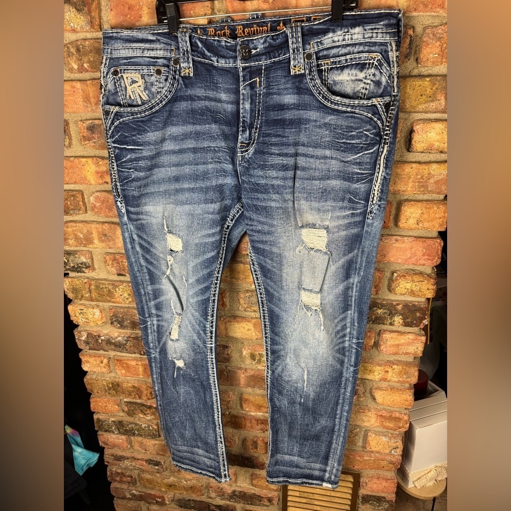 Rock Revival sz 40x32 Tandy straight leg